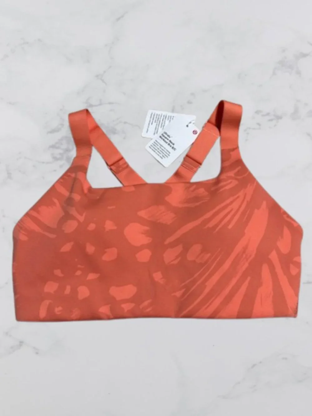 NWT Lululemon Size 4 Ultra Square Neck Work out Bra B/C